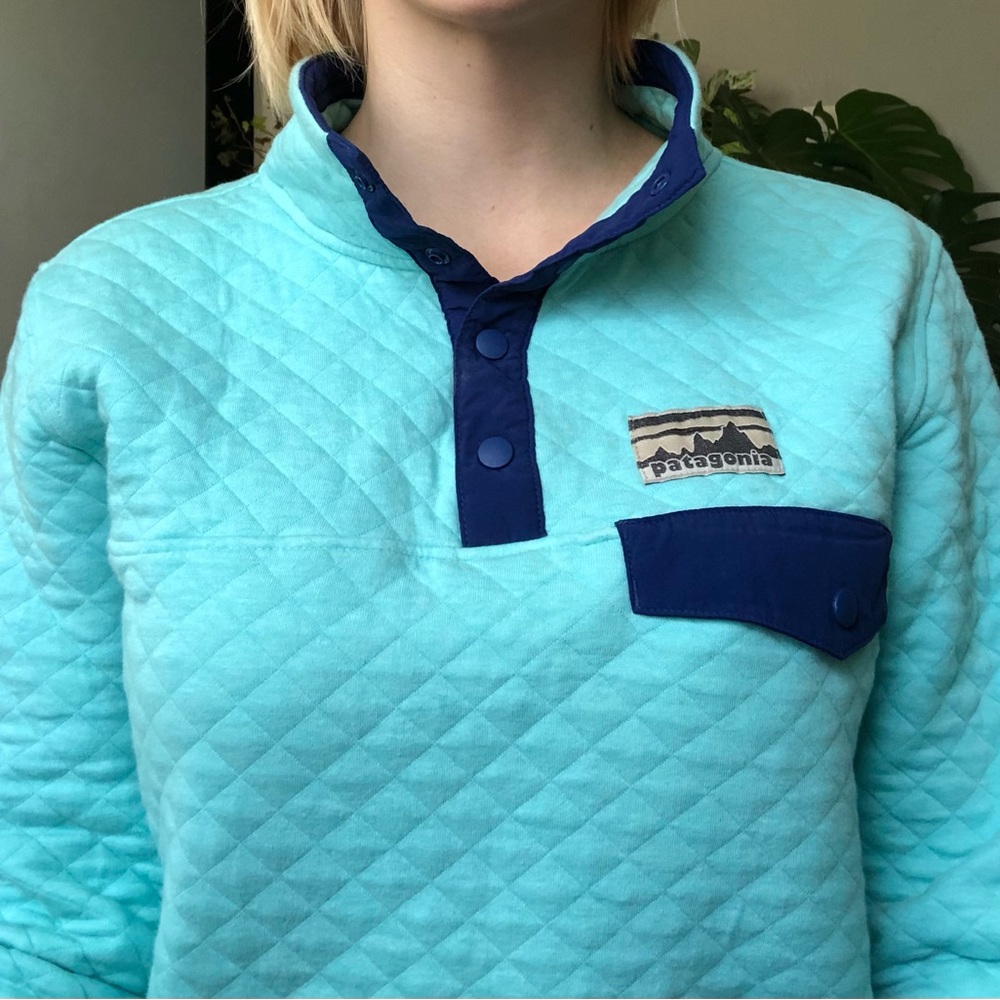RARE COLOR Patagonia 40th Anniversary Legacy Quilt T Snap Pullover